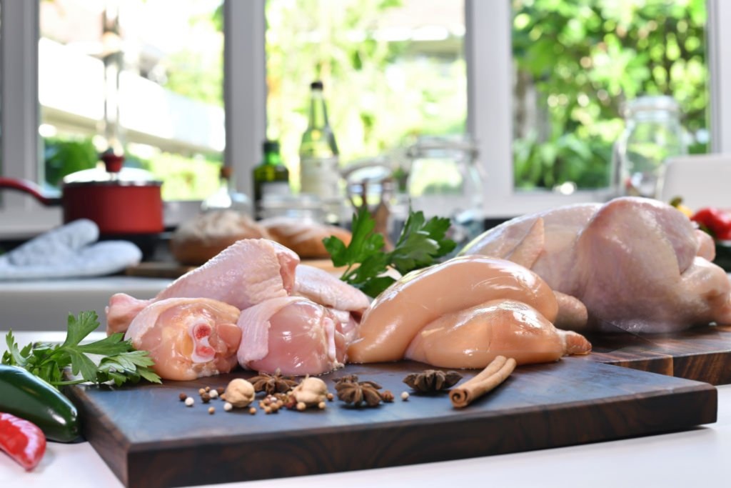 Cortes de Pollo y Presas